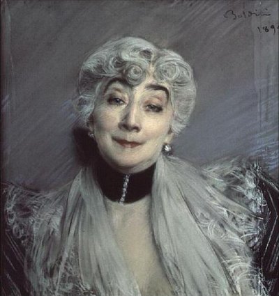 Portrait of the Countess de Martel de Janville, known as Gypsy by Giovanni Boldini